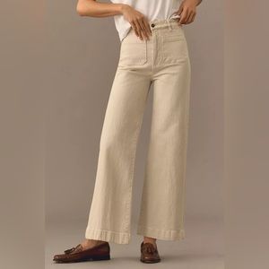 Rolla's Sailor High-Rise Crop Wide-Leg Jeans